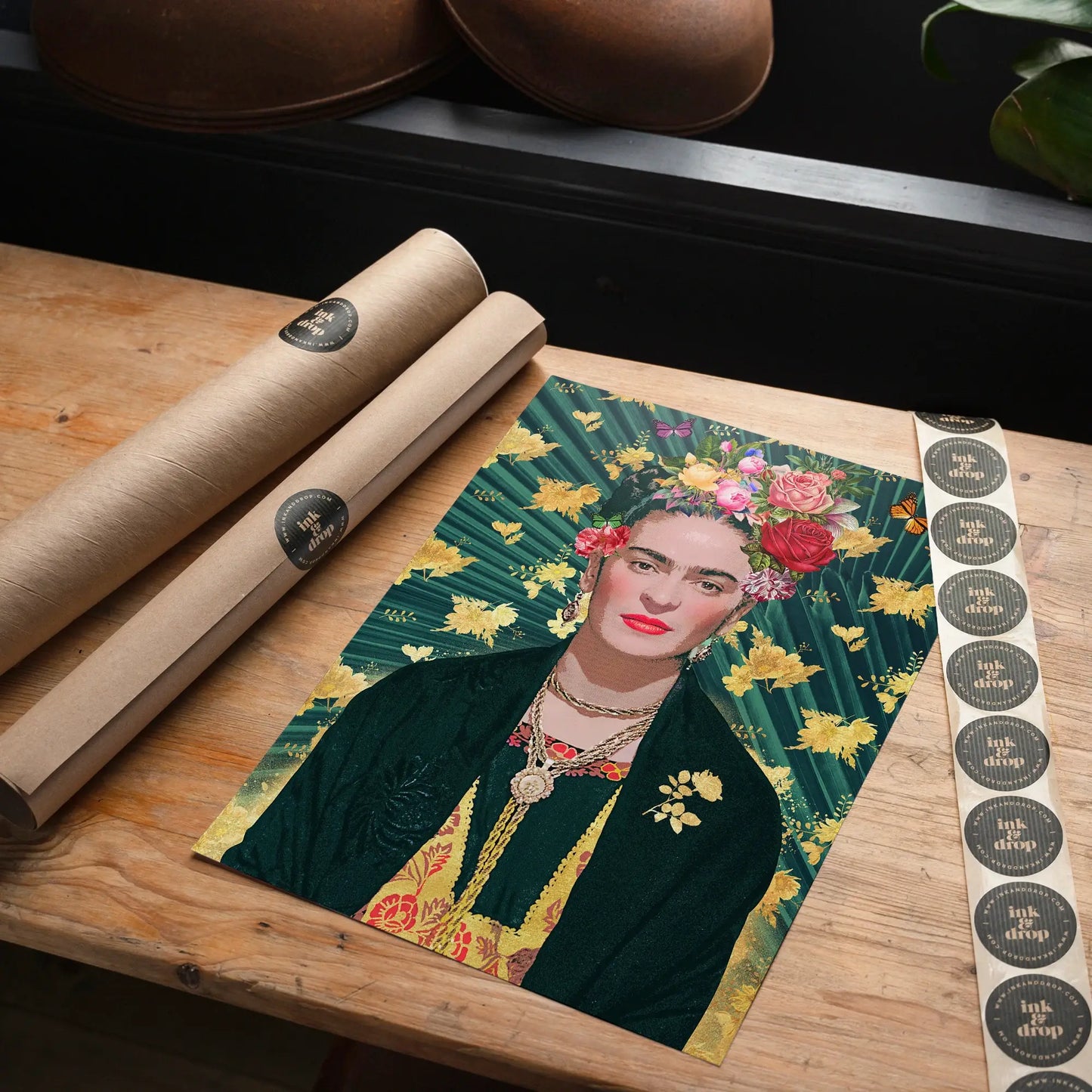 Frida Kahlo Print: Gloss / 8 ¼ x 11 ¾ in | 21x30 cm