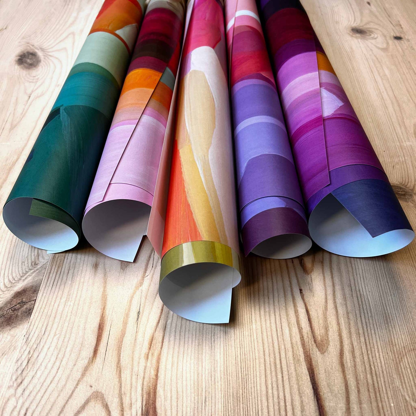Abstract Art Gift Wrap | Abstract gift wrap sheets