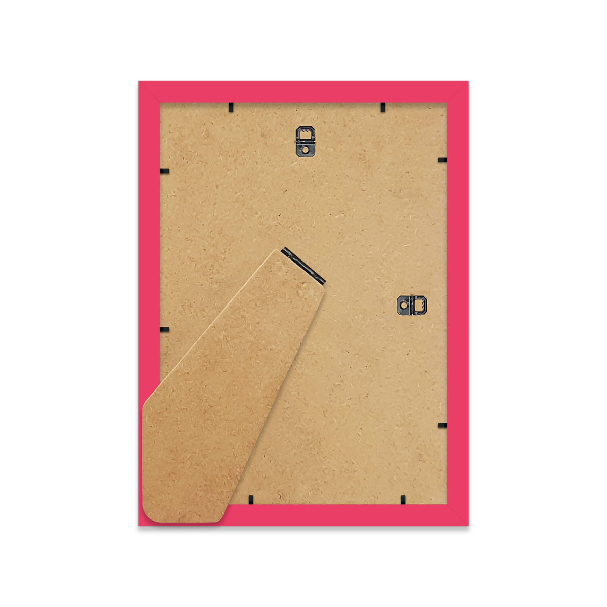 Bright Pink A4 Picture Frame With mount for A5
