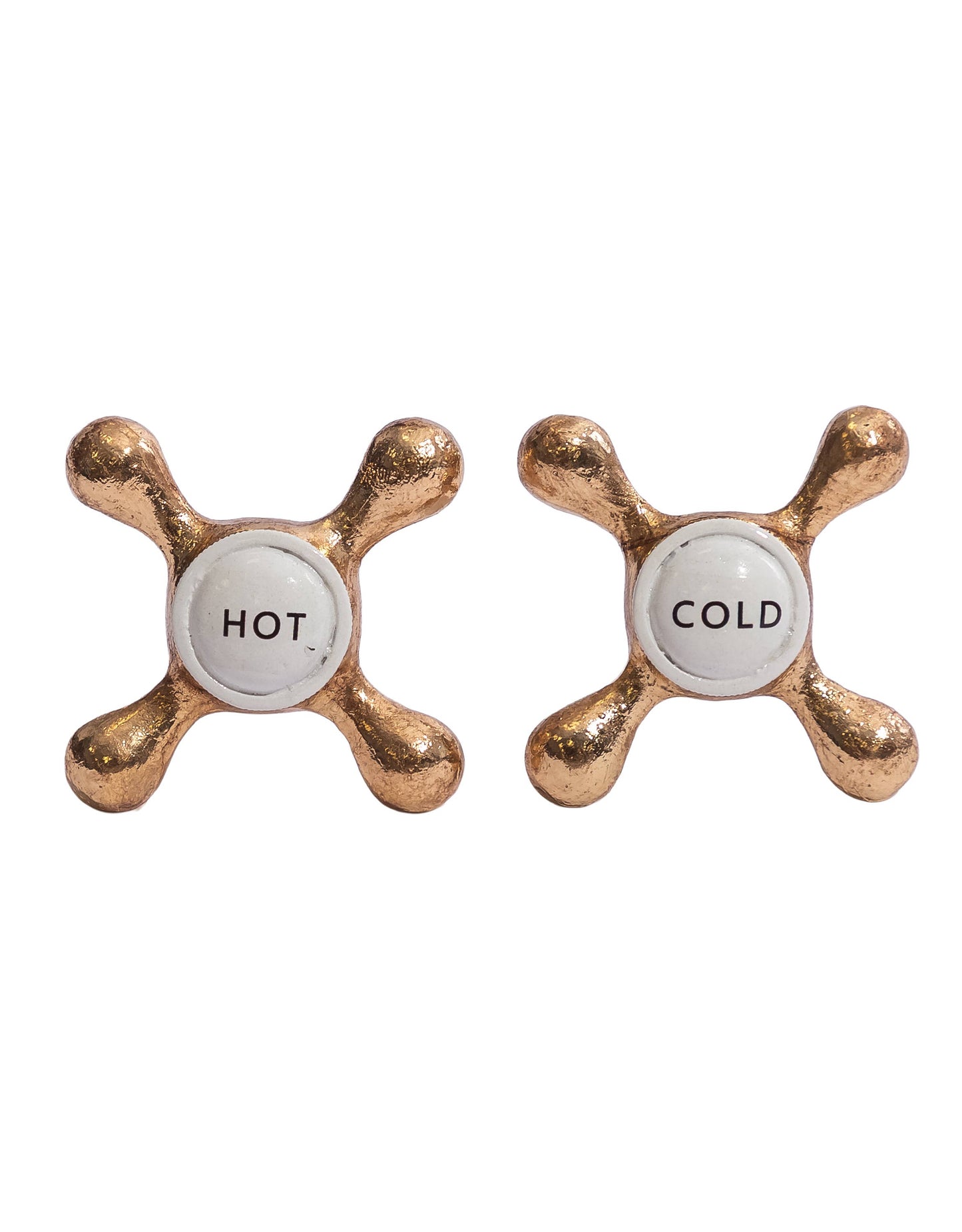 Set of 2 Bathroom Tap Drawer Knobs