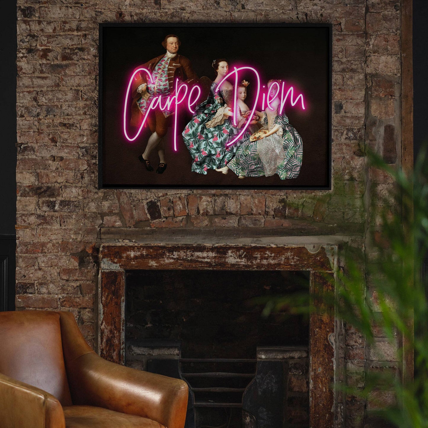 Carpe Diem Neon Print: Matte / 8 ¼ x 11 ¾ in | 21x30 cm