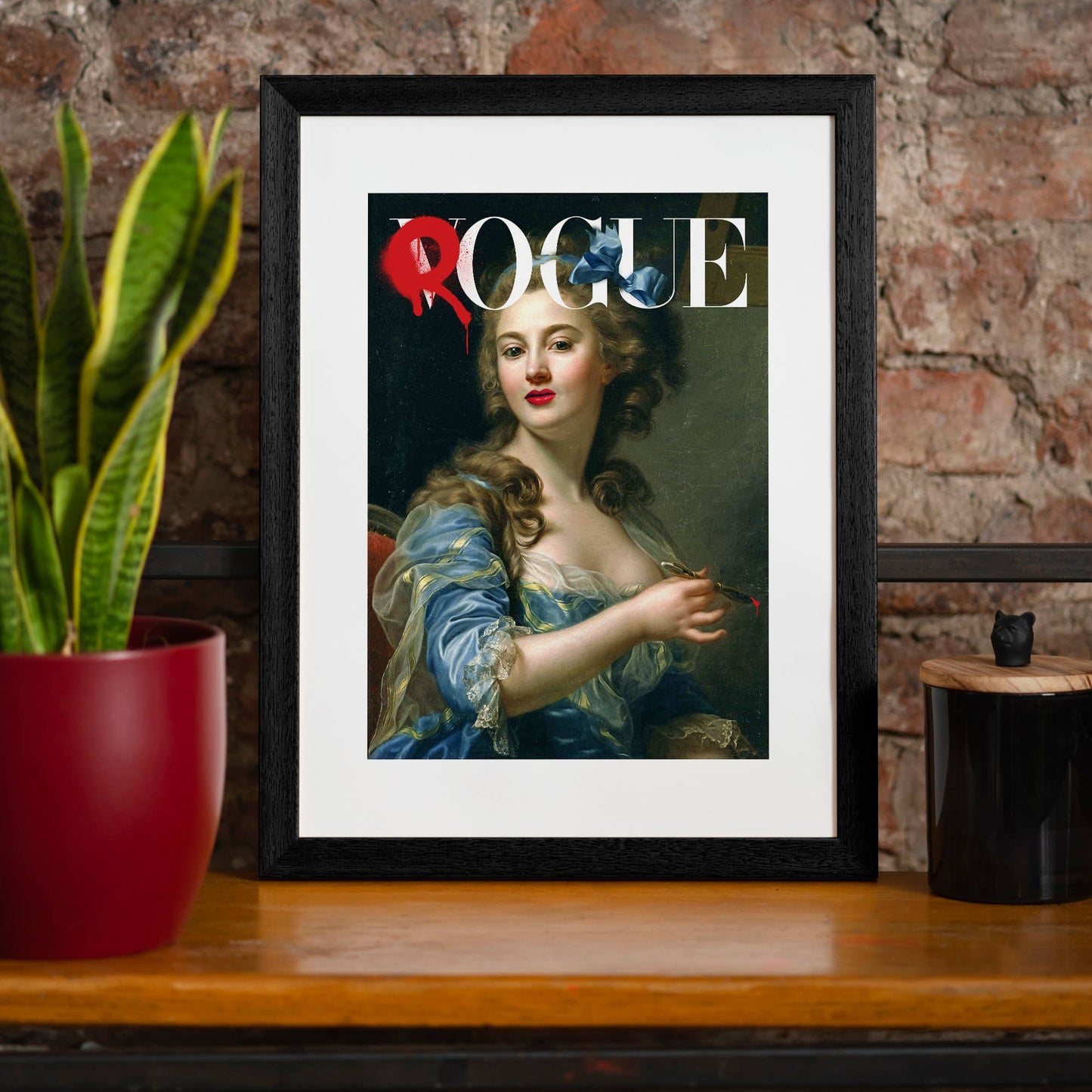 Rogue Portrait Print: Gloss / 8 ¼ x 11 ¾ in | 21x30 cm