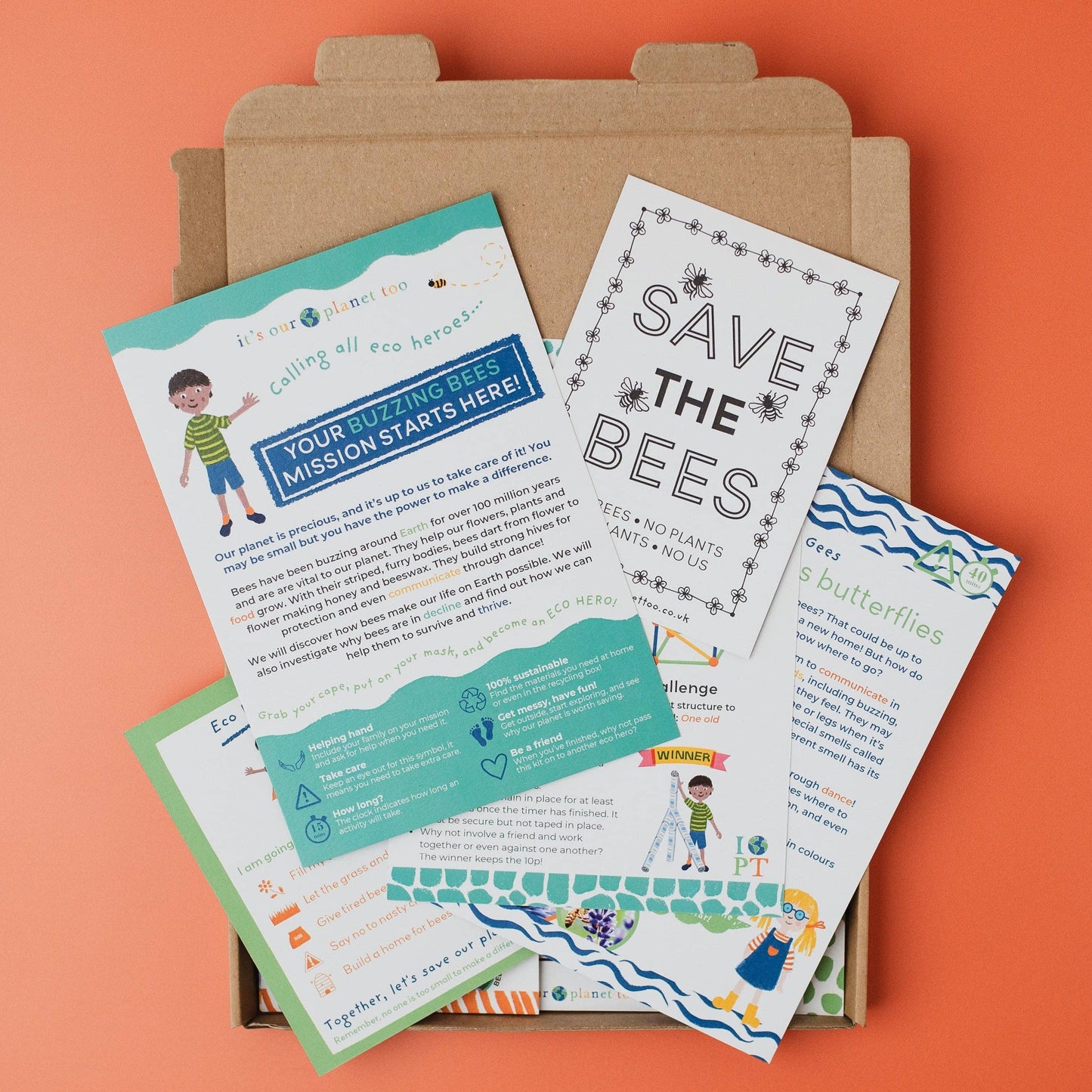 BUZZING BEES eco activity kit & sustainable fun