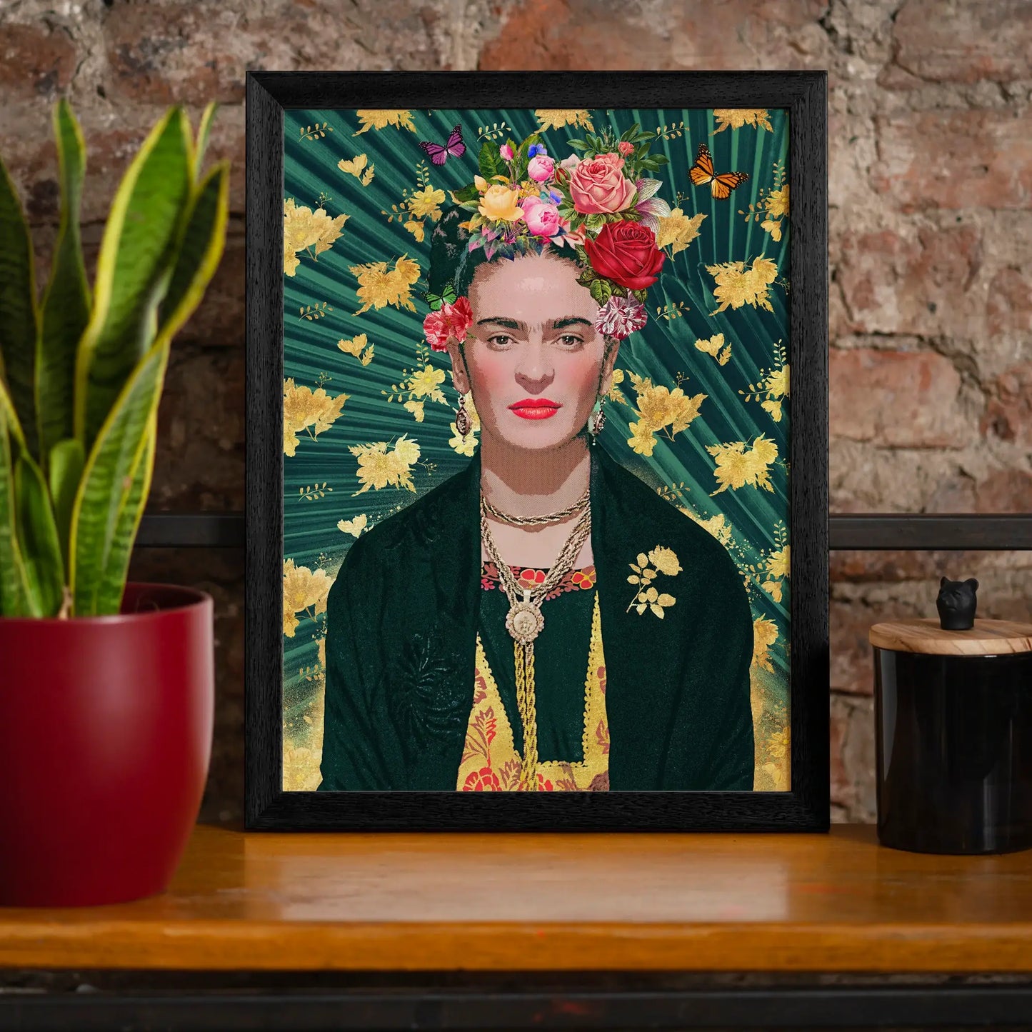 Frida Kahlo Print: Gloss / 8 ¼ x 11 ¾ in | 21x30 cm
