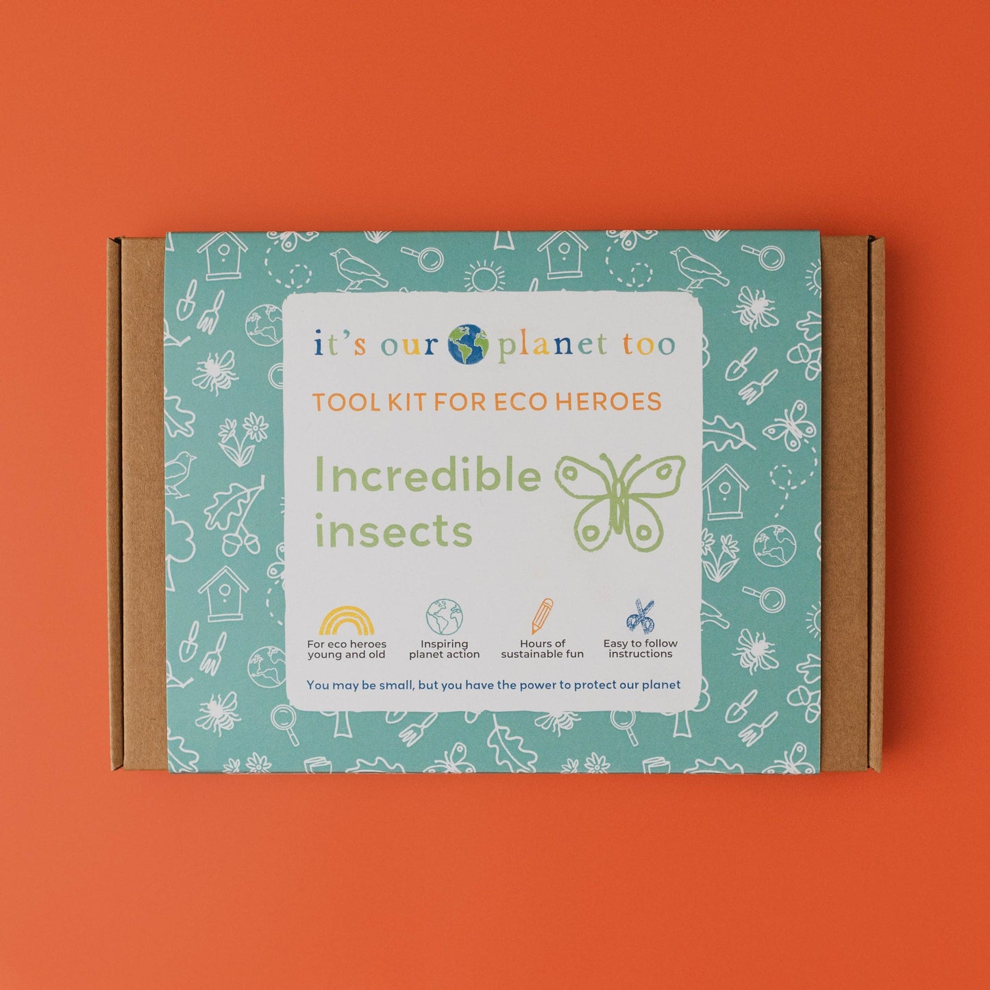 INCREDIBLE INSECTS eco activity kit & sustainable fun