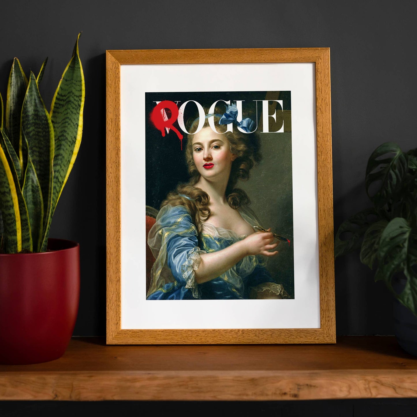 Rogue Portrait Print: Gloss / 8 ¼ x 11 ¾ in | 21x30 cm