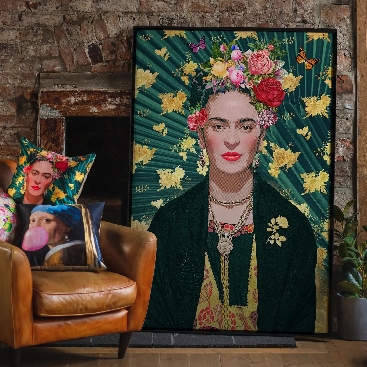 Frida Kahlo Print: Gloss / 8 ¼ x 11 ¾ in | 21x30 cm