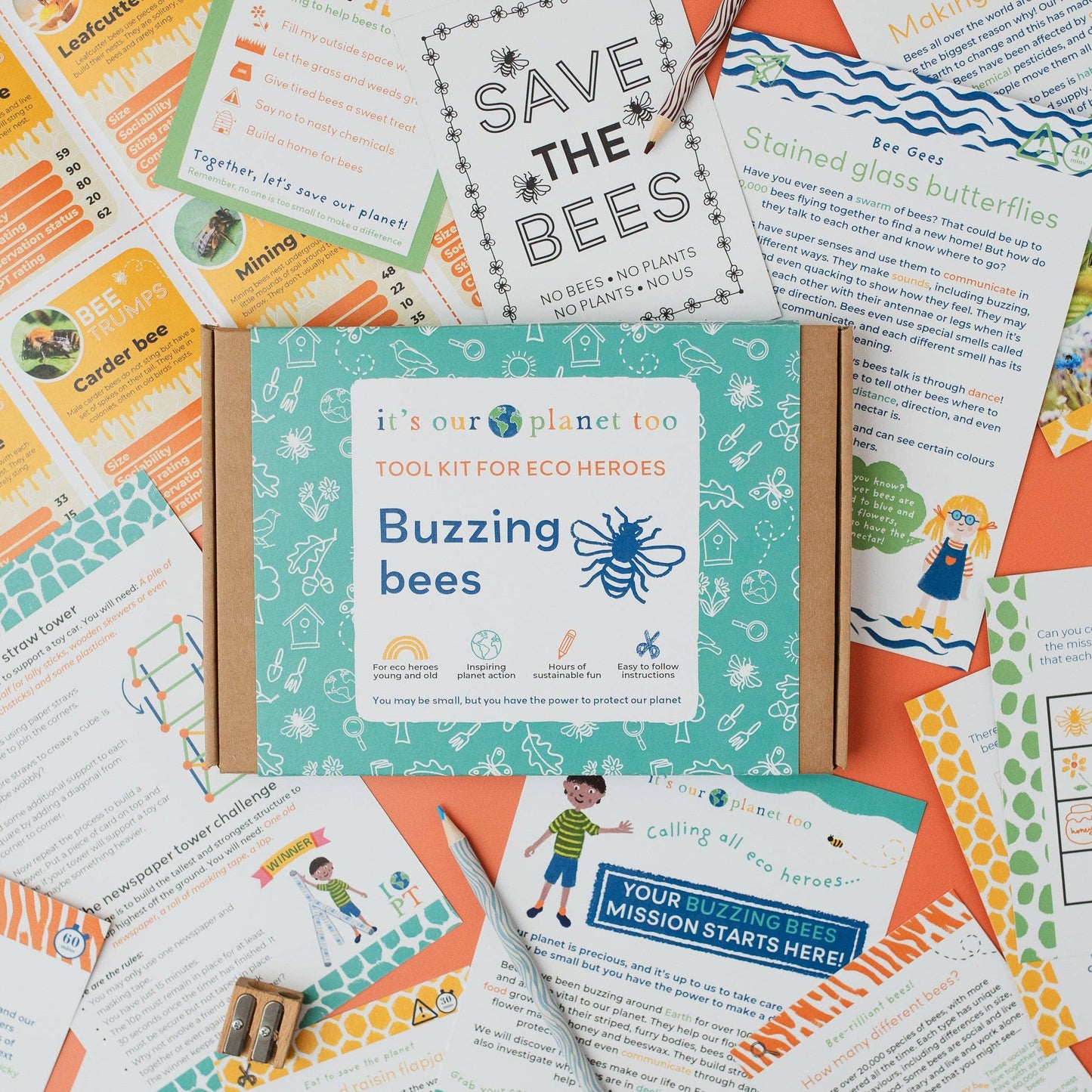 BUZZING BEES eco activity kit & sustainable fun