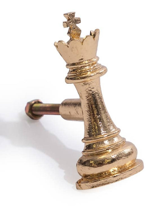 Gold King Chess Piece Drawer Knob (to be bought in