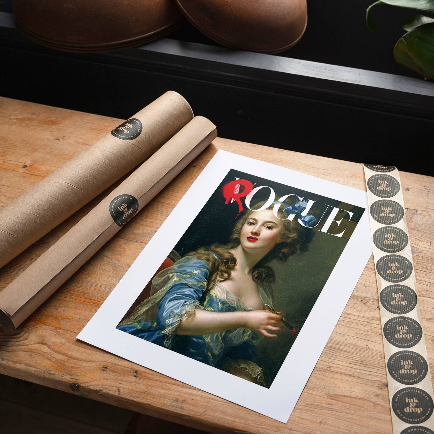 Rogue Portrait Print: Gloss / 8 ¼ x 11 ¾ in | 21x30 cm
