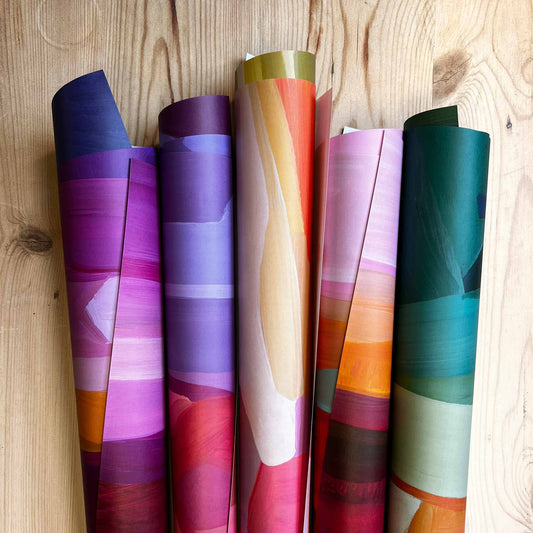 Abstract Art Gift Wrap | Abstract gift wrap sheets