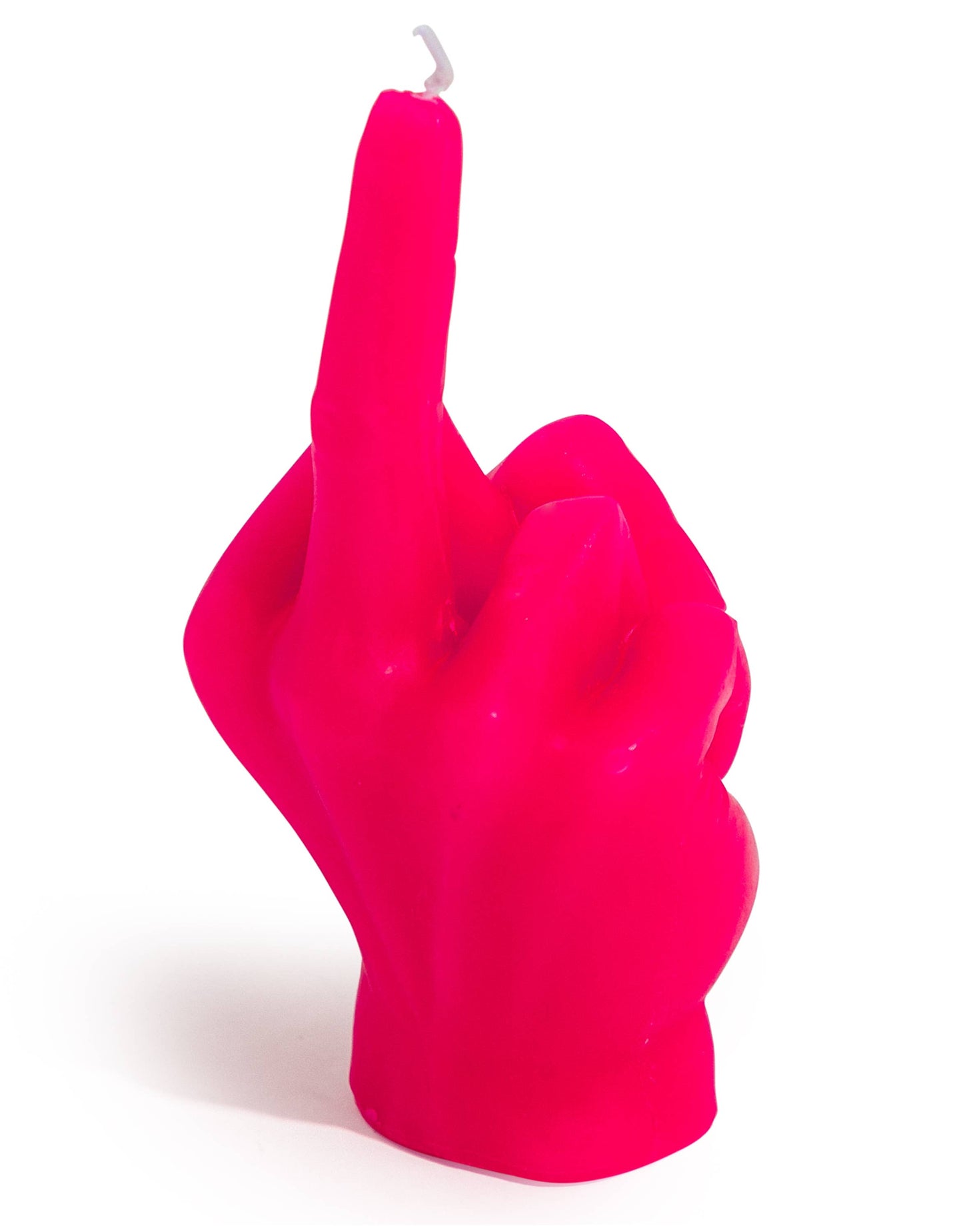 Hot Pink Middle Finger Candle