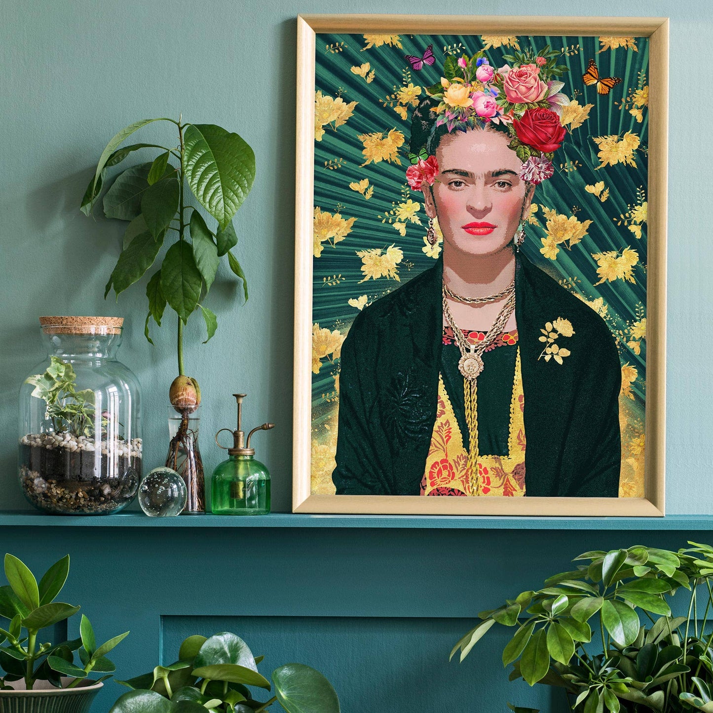 Frida Kahlo Print: Gloss / 8 ¼ x 11 ¾ in | 21x30 cm