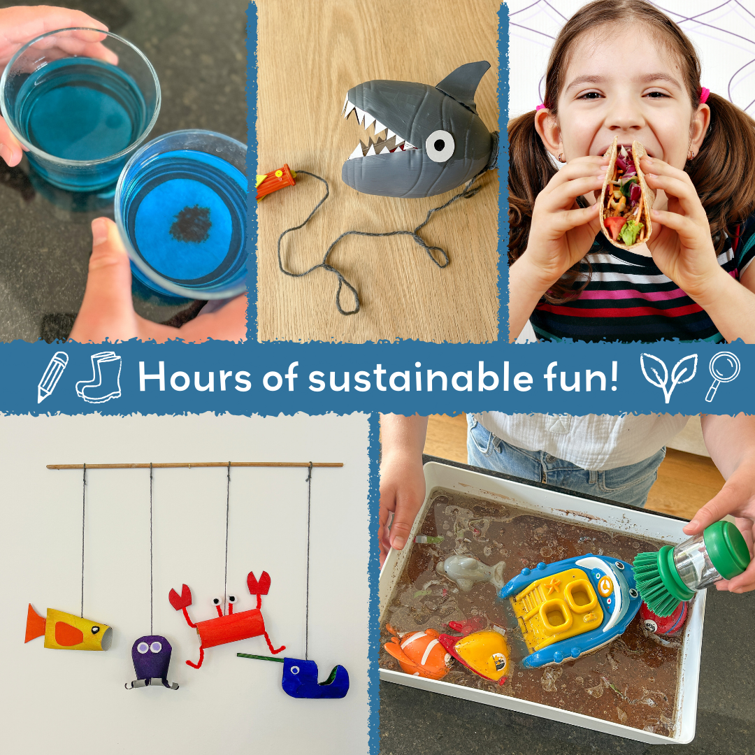UNDER THE SEA  eco activity kit & sustainable fun