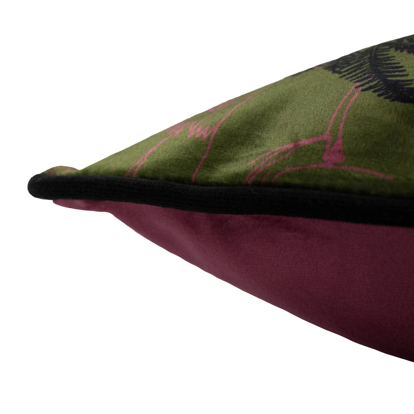 Tropica Cheetah Cushion Khaki: Khaki / Feather Rich Filled / 45 x 45cm
