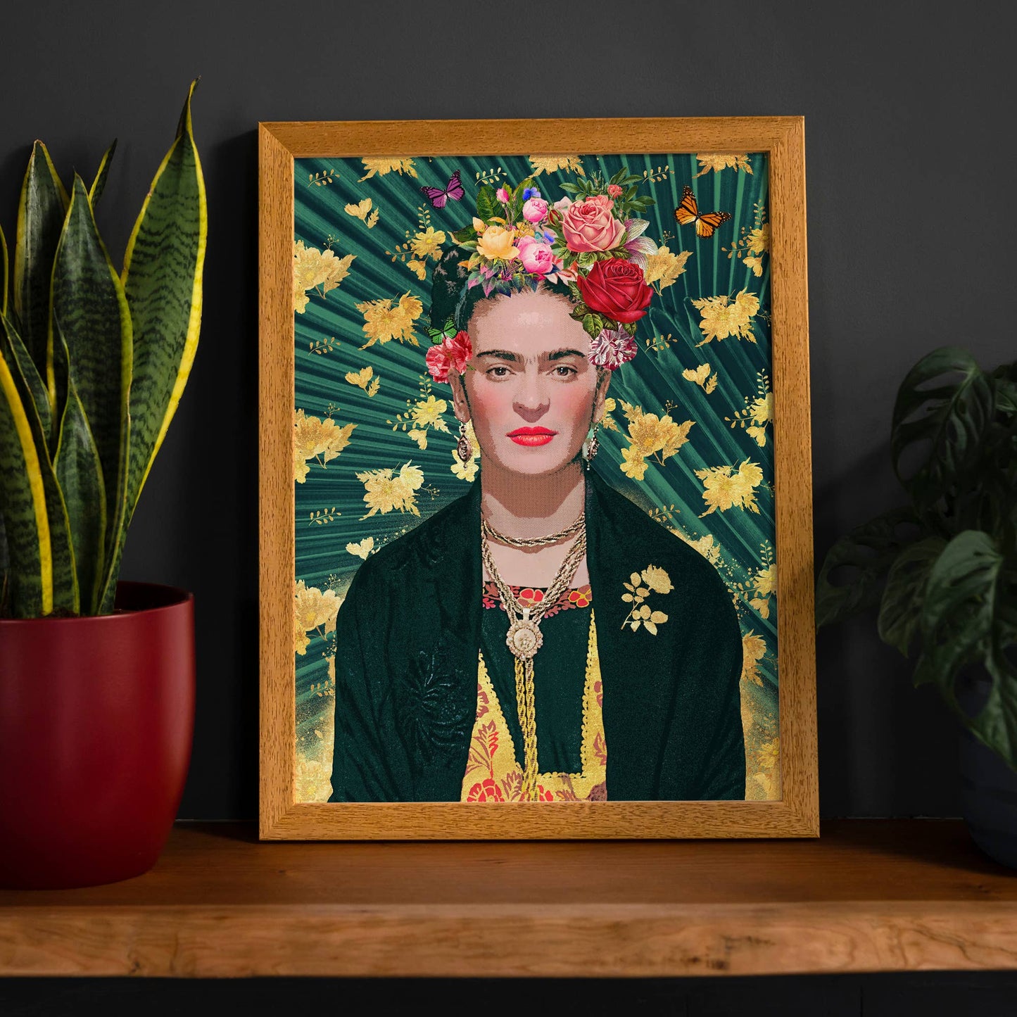 Frida Kahlo Print: Gloss / 8 ¼ x 11 ¾ in | 21x30 cm