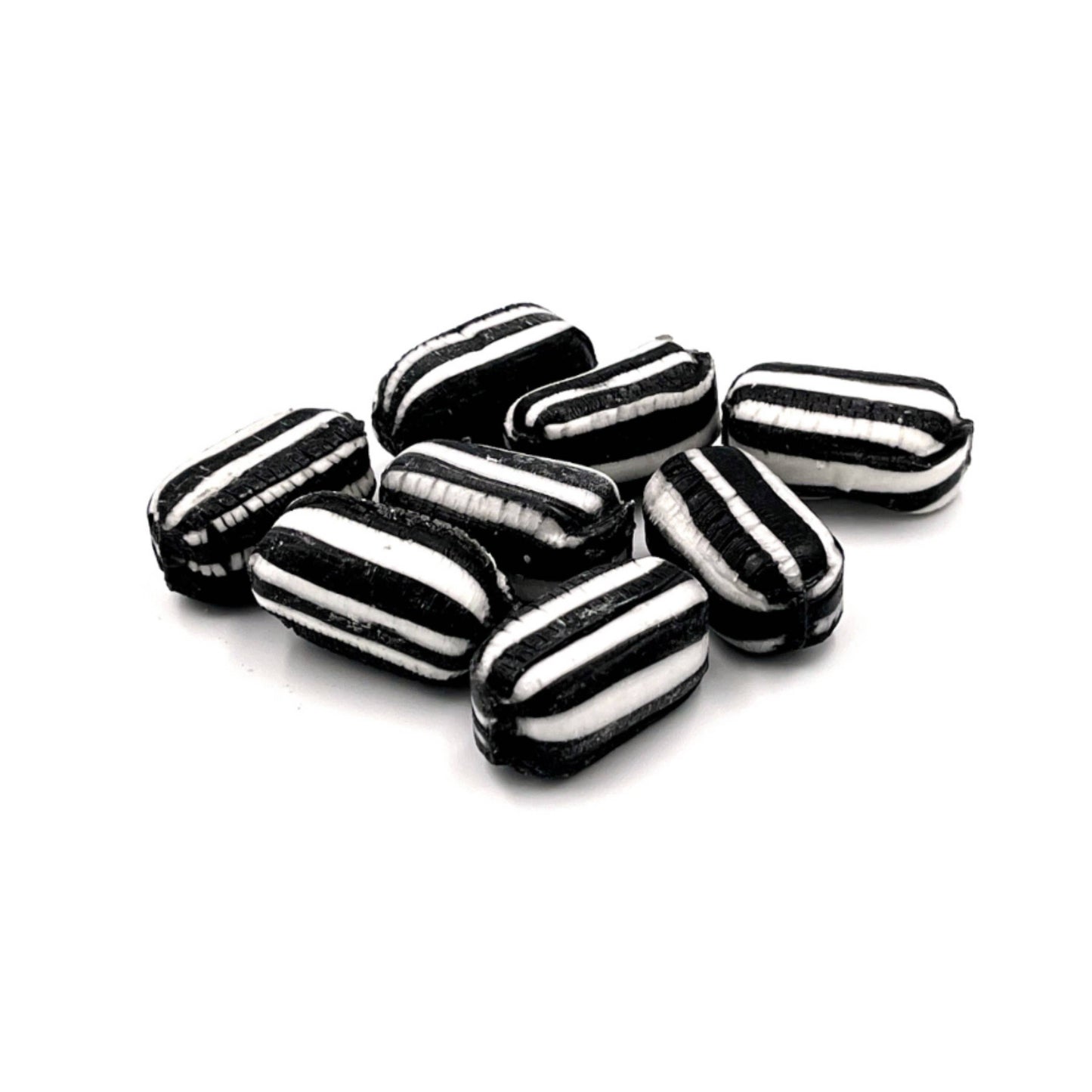 Bah Humbug Wrapped Sweets in a Tin: Black Stripe