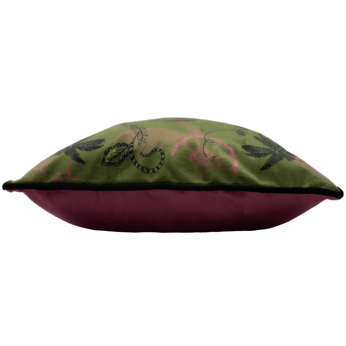 Tropica Cheetah Cushion Khaki: Khaki / Feather Rich Filled / 45 x 45cm