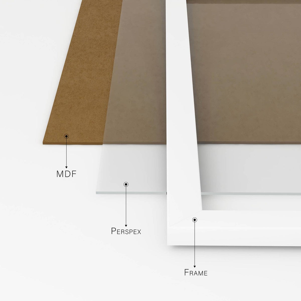 White A4 Picture Frame