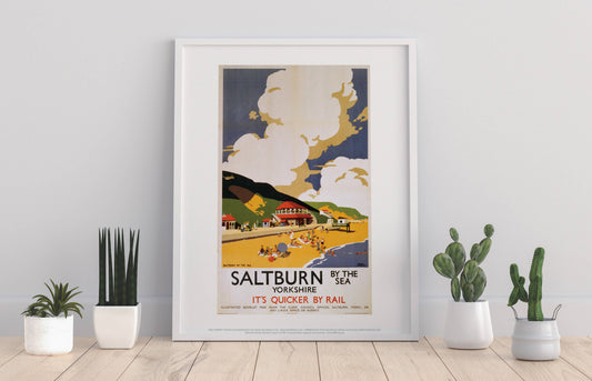Saltburn-By-The-Sea, Yorkshire - 11X14” Premium Art Print