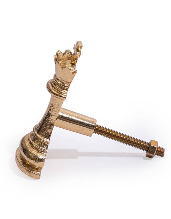Gold King Chess Piece Drawer Knob (to be bought in