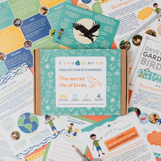 SECRET LIFE OF BIRDS eco activity kit & sustainable fun