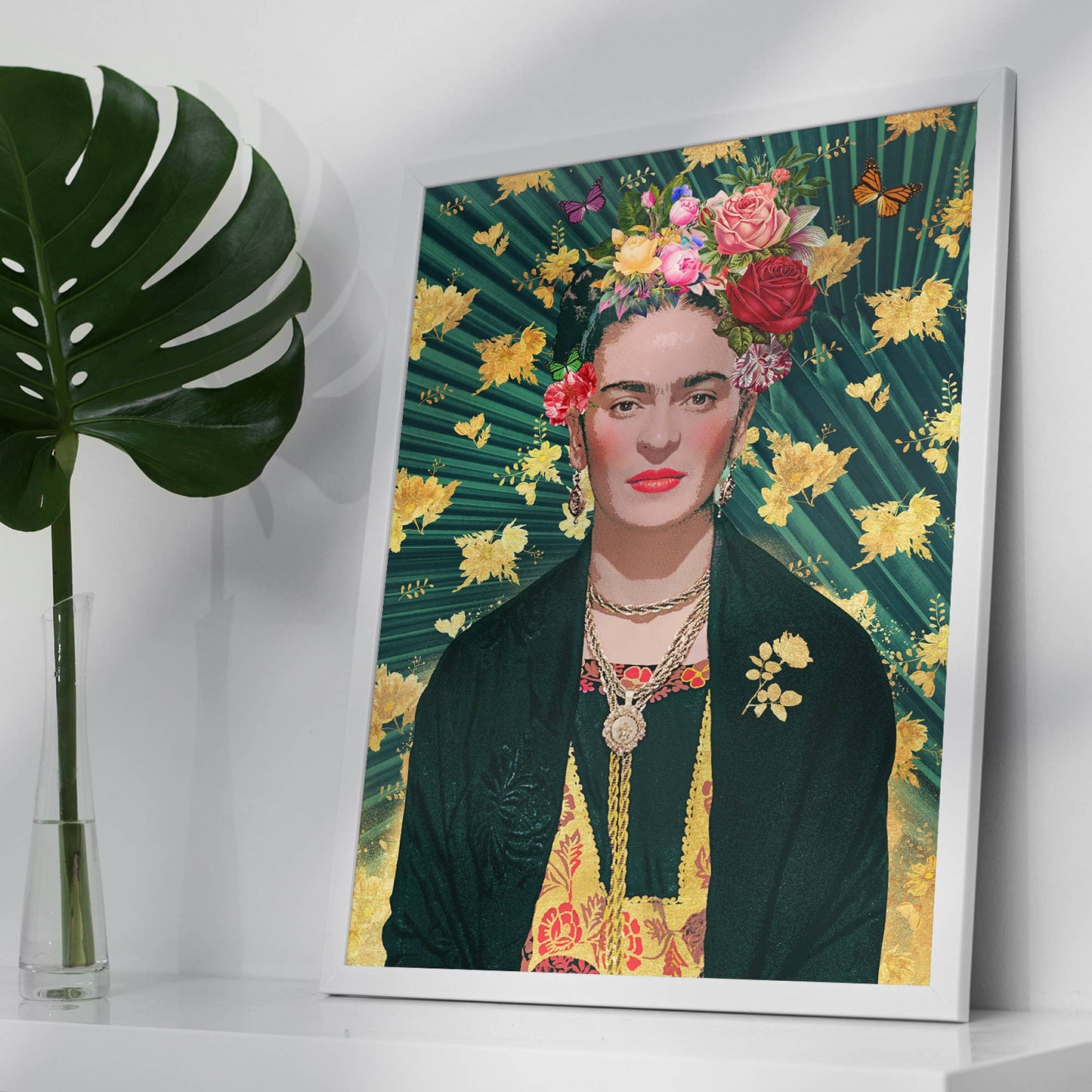 Frida Kahlo Print: Gloss / 8 ¼ x 11 ¾ in | 21x30 cm
